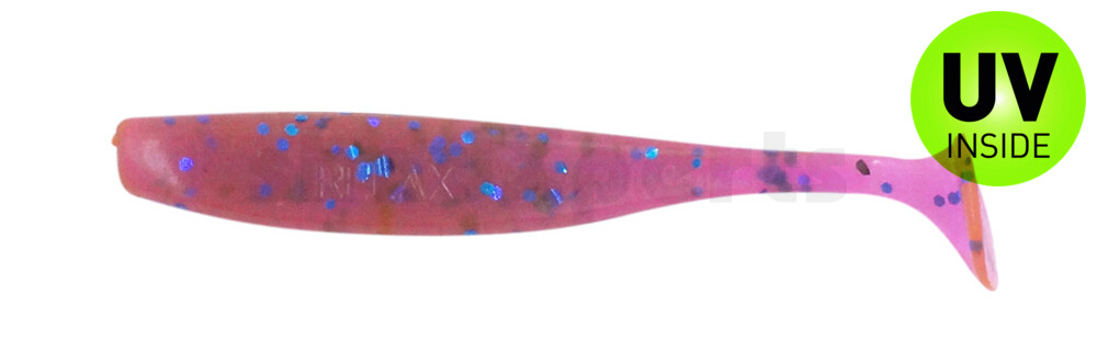 003407175 Bass Shad 2,5“ (ca. 7 cm) crawfish-violett-electric blue-Glitter