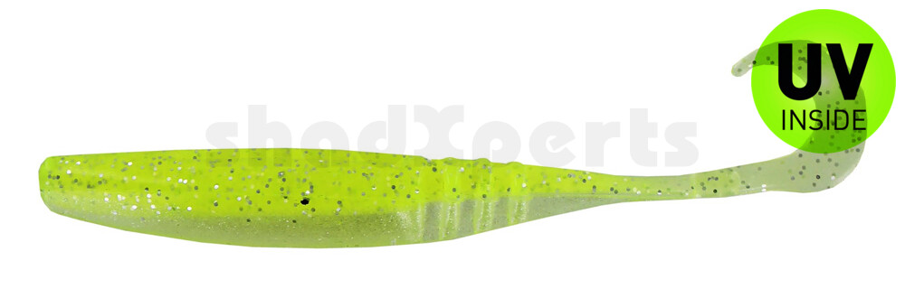 004609021 Jointed Jerk Minnow Curl Tail 3.75" (ca. 9 cm) Snot Rocket