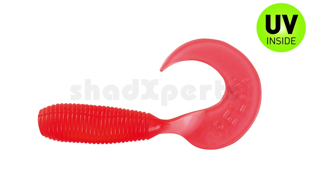 000604095 Twister 2" regulär (ca. 4,5 cm) feuerrot
