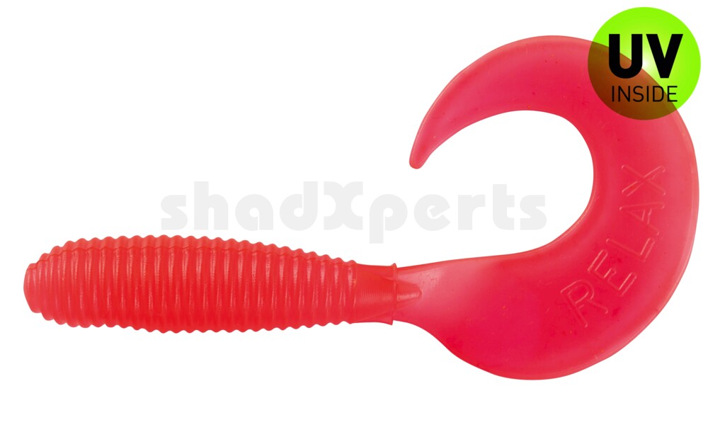 000607095 Twister 3" regulär (ca. 7,0 cm) feuerrot