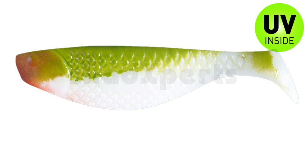 000108004 Aqua 3" (ca. 8,0 cm) reinweiss / grün