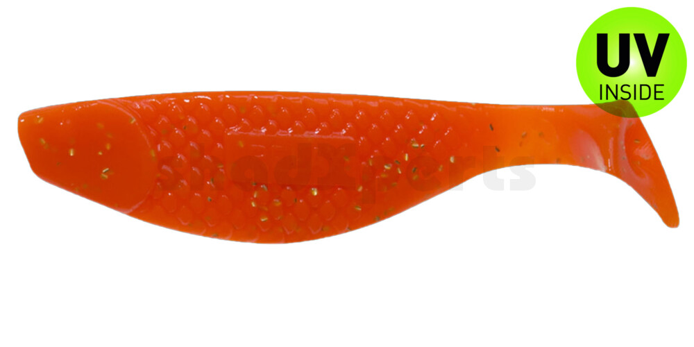 000108073 Aqua 3" (ca. 8,0 cm) orange-glitter