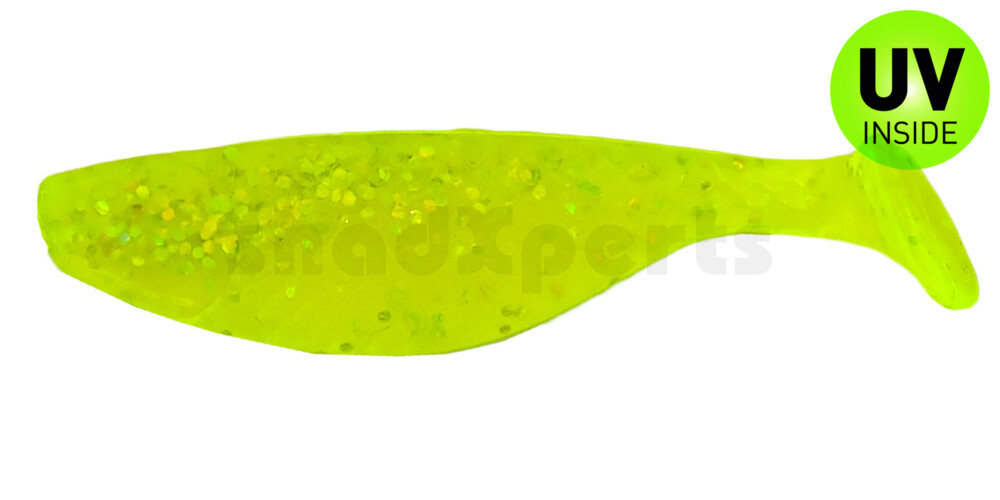 000108066 Aqua 3" (ca. 8,0 cm) grün(chartreuse)-glitter