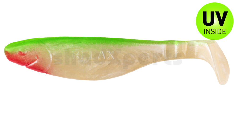 000212010 Kopyto-River 4" (ca. 11,0 cm) perlweiss / grün