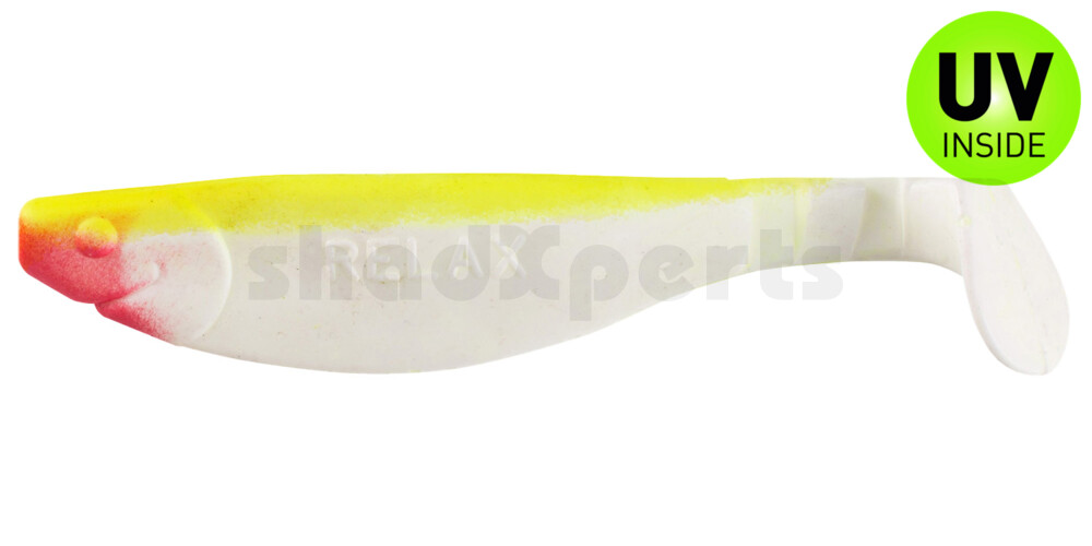 000214005 Kopyto-River 5" (ca. 13,0 cm) reinweiss / fluogelb