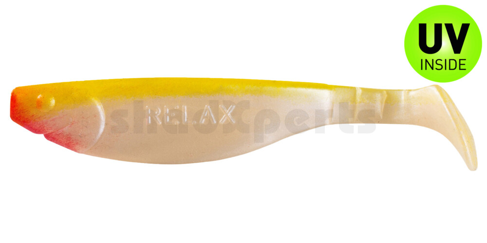 000214012 Kopyto-River 5" (ca. 13,0 cm) perlweiss / fluogelb