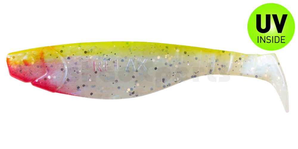 000214048 Kopyto-River 5" (ca. 13,0 cm) blauperl-Glitter / fluogelb