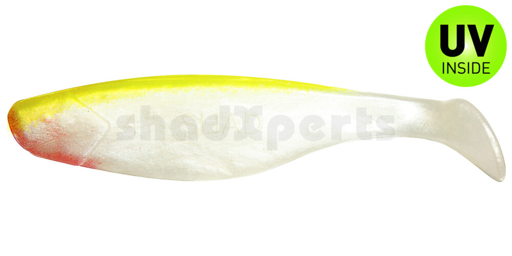 000411012 Xtra-Soft 4" (ca. 11,5 cm) perlweiss / fluogelb