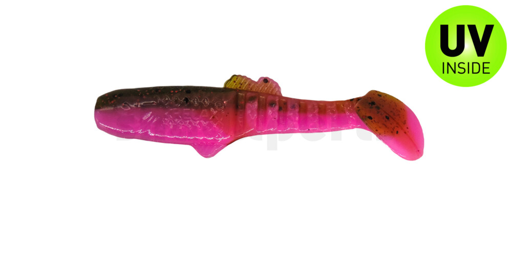 005007B316 Montana 2,5" (ca. 7cm) bubblegum / Kaulbarsch