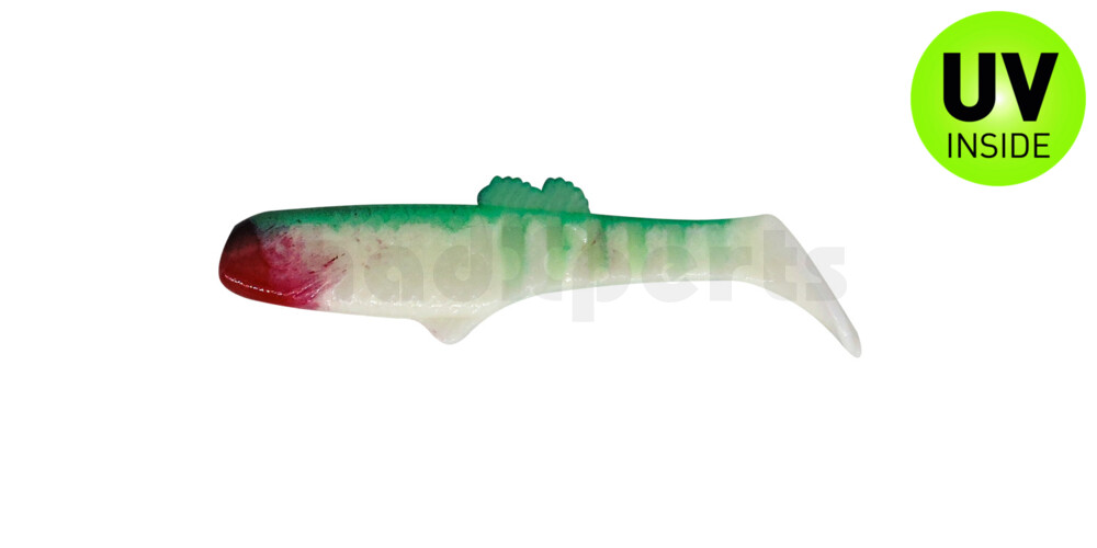 005007004 Montana 2,5" (ca. 7cm) reinweiss / grün