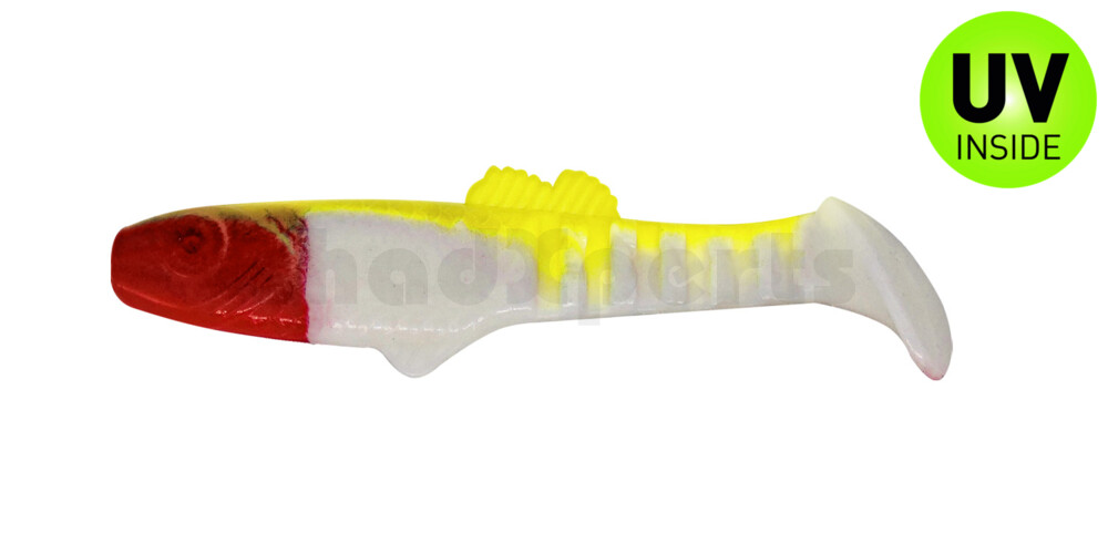 005010005 Montana 3,5" (ca. 10,5 cm) reinweiss / fluogelb